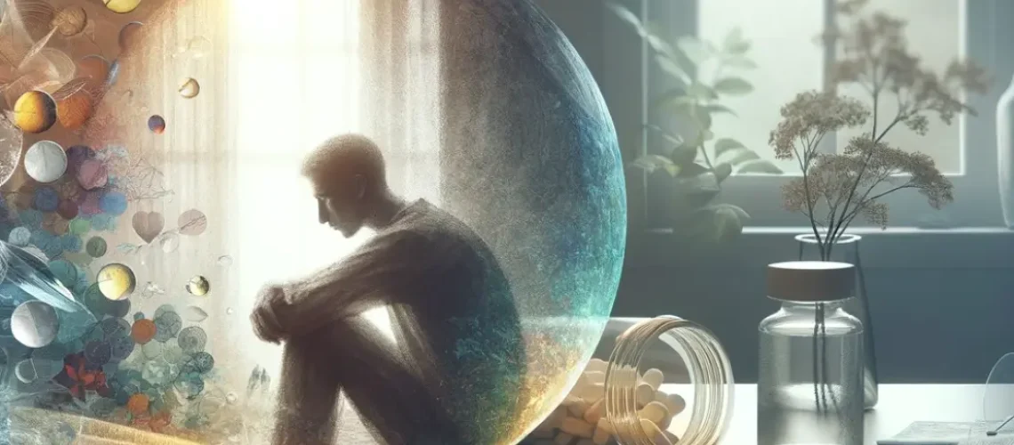 Journey of recovery from Klonopin withdrawal, highlighting a peaceful, supportive environment.